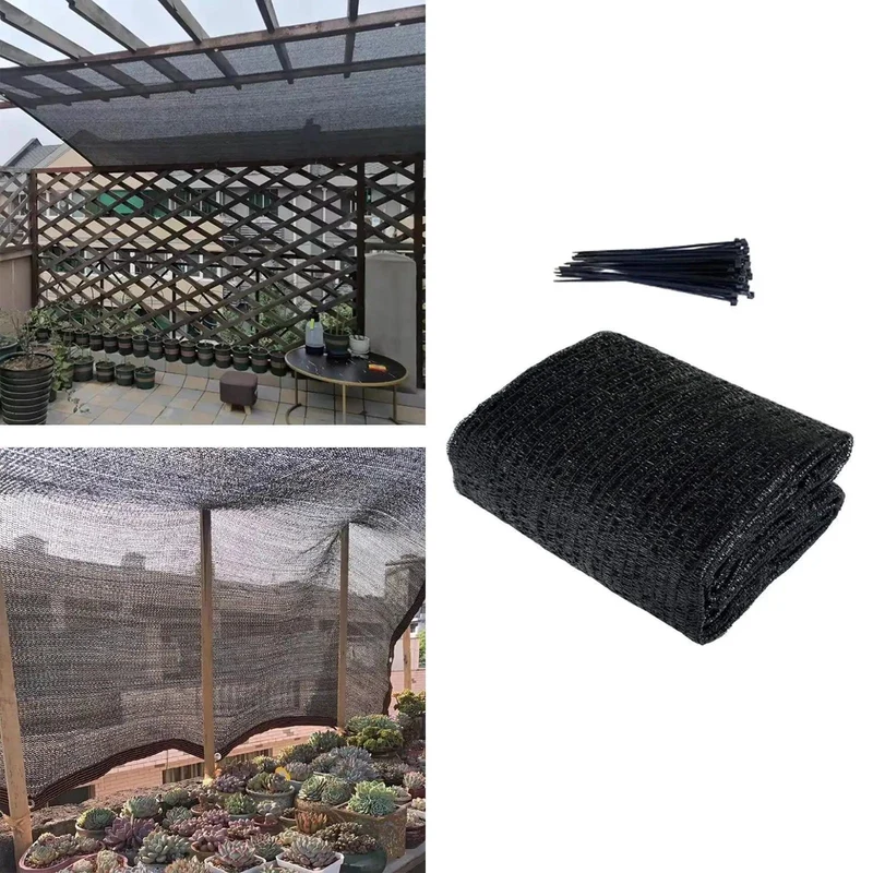 Sunblock Mesh Sonnensegel Sonnenschutz Gewächshaus Schatten Tuch für Blumen