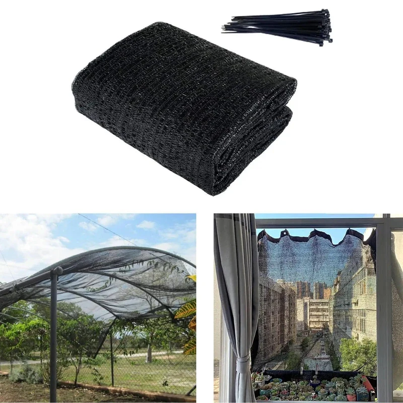 Sunblock Mesh Sonnensegel Sonnenschutz Gewächshaus Schatten Tuch für Blumen