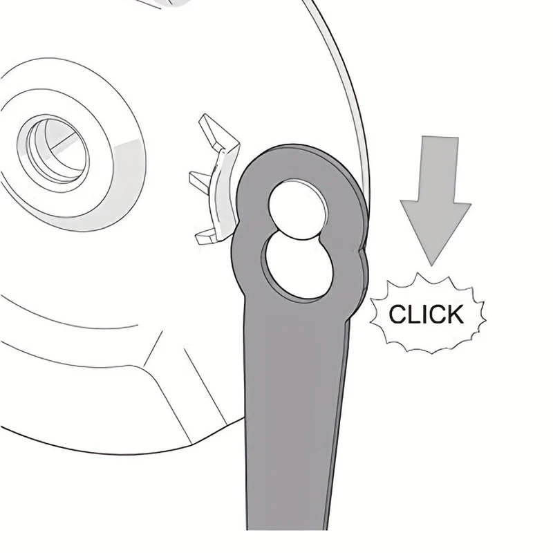 1pc Edelstahl Gras Trimmer Klinge Für STIHL Polycut FSA 45 FSA 57 Pinsel Cutter Strimmer Rasenmäher, gras Cutter Zubehör