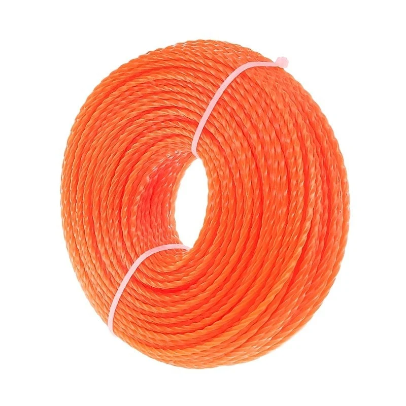 Rüsten Sie Ihren Rasenmäher mit diesem 16.4-Yard-Spiralgrasschneider-Nylonseil auf!