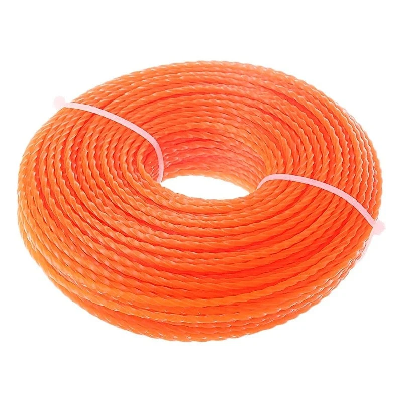 Rüsten Sie Ihren Rasenmäher mit diesem 16.4-Yard-Spiralgrasschneider-Nylonseil auf!
