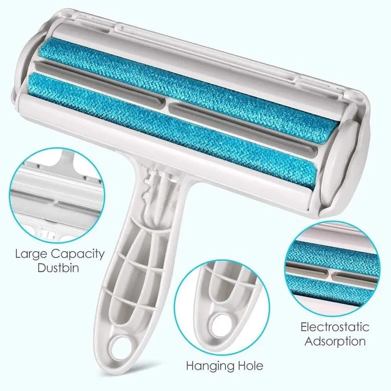 Pet Haar Roller Entferner Lint Pinsel 2-Wege Hund Katze Kamm Werkzeug Bequeme Reinigung Hund Katze Fell Pinsel Basis hause Sofa Kleiden Reinigung