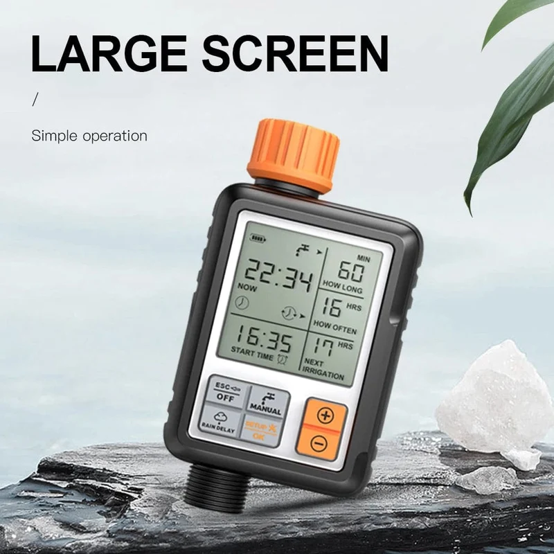 Eshico Heißer Verkauf Garten Intelligente Bewässerung System Outdoor Regen Verzögerung Wasser Timer Automatische Digitale Sprinkler Controller