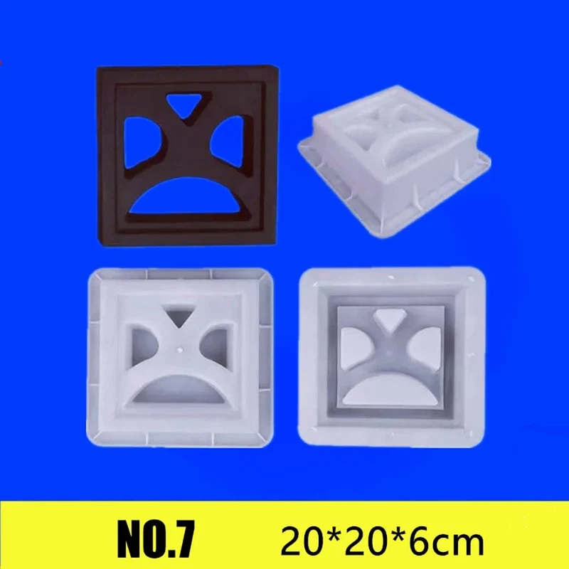 Hohl Diamant Garten Gebäude Beton Form Zaun Hohl Kunststoff Ziegel Form Antike Hof Rasen Blume Pool Zement Form