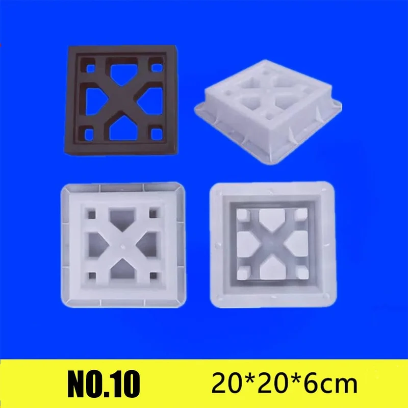 Hohl Diamant Garten Gebäude Beton Form Zaun Hohl Kunststoff Ziegel Form Antike Hof Rasen Blume Pool Zement Form