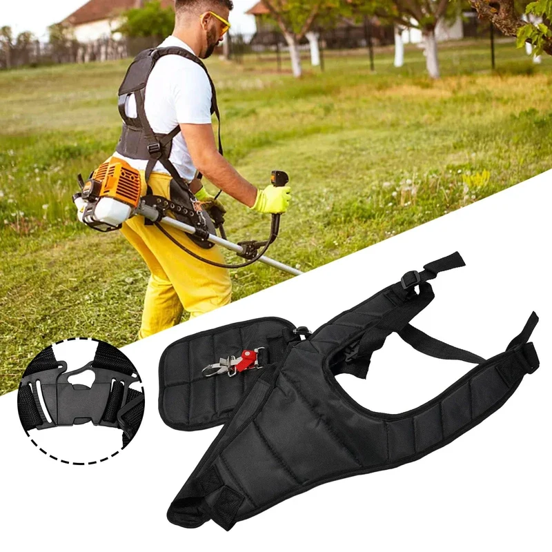 Universal Strimmer Doppel Schulter Gurt Harness Strap Für Brushcutter Gras Trimmer Einstellbare Rasenmäher Band Garten Werkzeug
