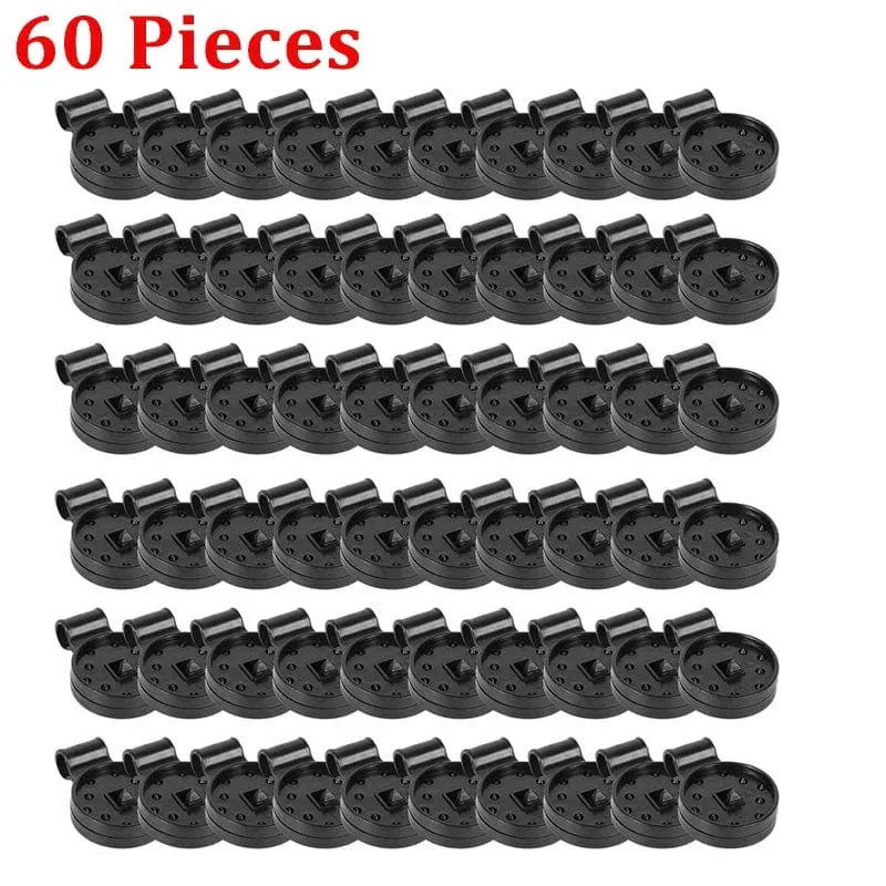 300 Stück Schattentuch-Kunststoff-Clips, Sonnenschutz-Netz-Clips, Gewächshaus-Stoff-Fix-Klemmen, Zubehör, Ösen, Zaun, Netzhaken