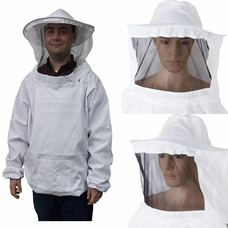 Schützende Imkerjacke, Schleier, Kittel, Ausrüstung, Imkerhut, Ärmelanzug, Imkeranzug