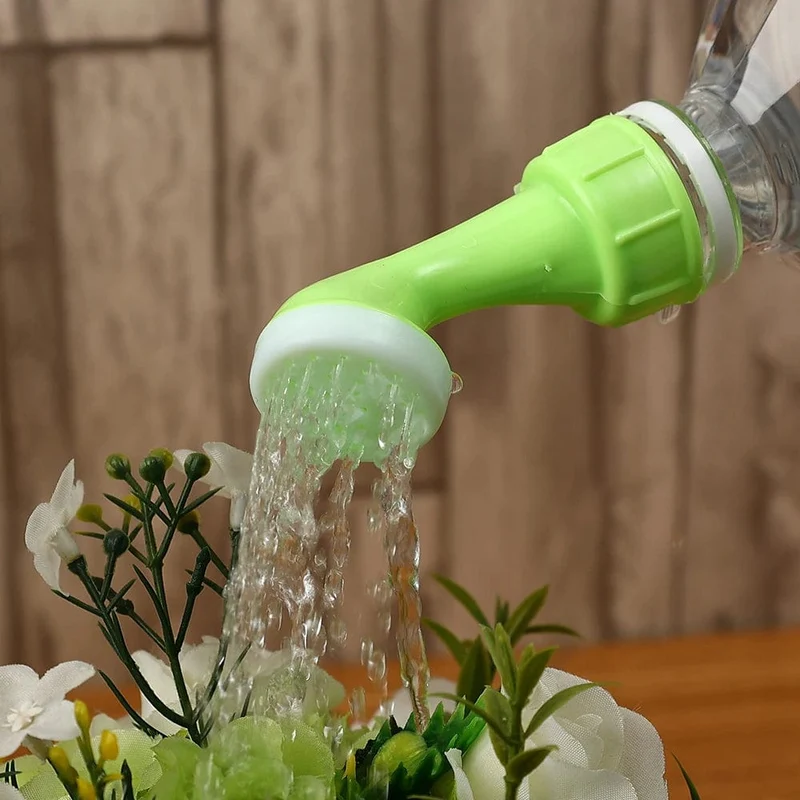Flaschenverschluss-Sprinkler, tragbare Kunststoff-Pflanzendüsen, Gartenpflanzen-Bewässerungssprüher, DIY-Bewässerungskopf, für drinnen und draußen, Wasserdosen