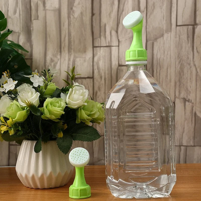 Flaschenverschluss-Sprinkler, tragbare Kunststoff-Pflanzendüsen, Gartenpflanzen-Bewässerungssprüher, DIY-Bewässerungskopf, für drinnen und draußen, Wasserdosen