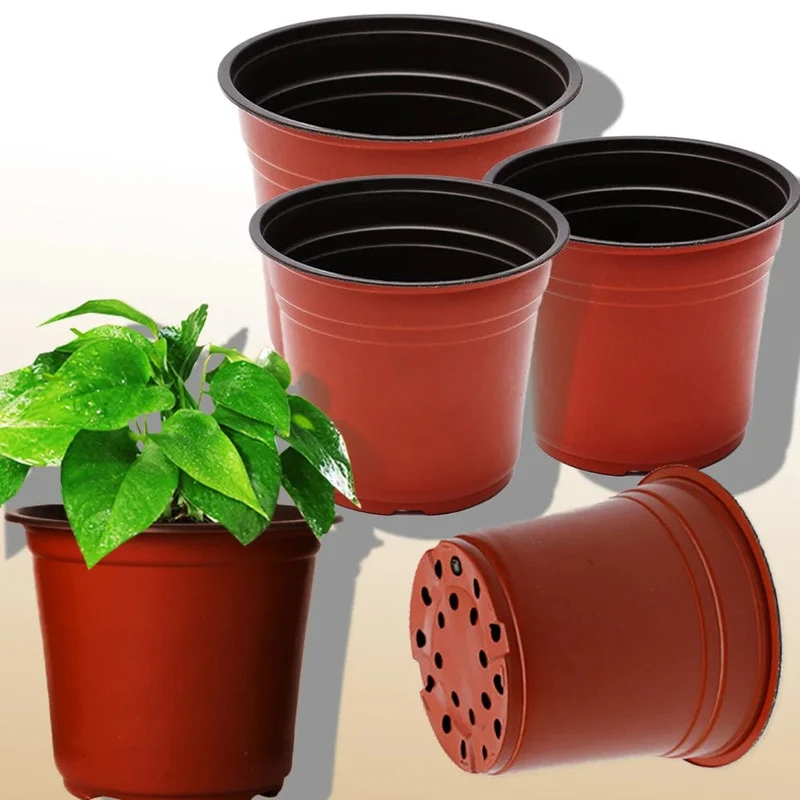 4 Größen Blumentopf Garten Kindergarten Samen Start Blumentöpfe Leichte Sukkulenten Sämling Tablett Blumen Gemüse Container Box