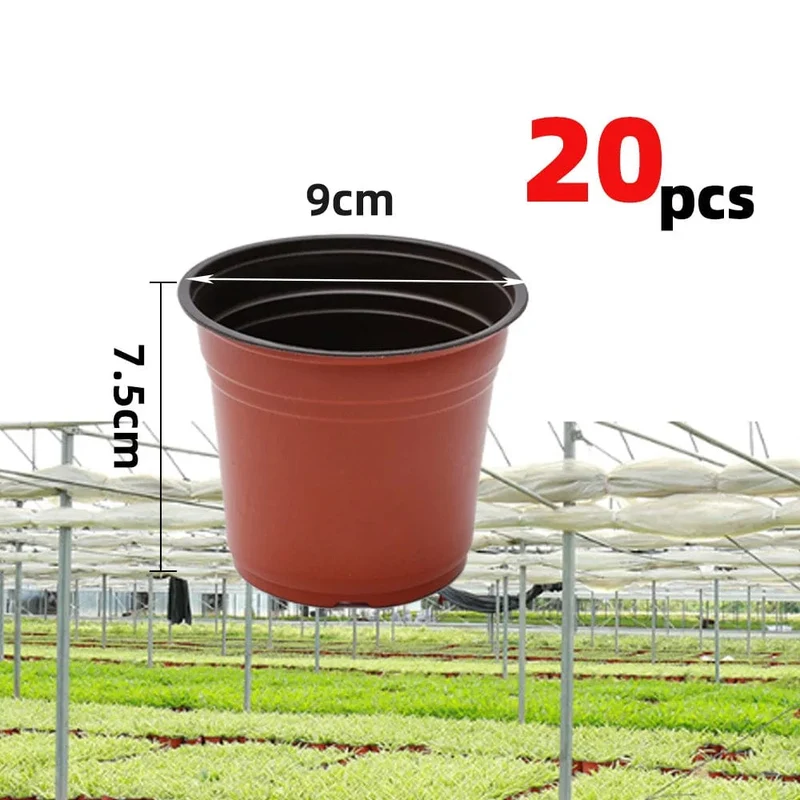 4 Größen Blumentopf Garten Kindergarten Samen Start Blumentöpfe Leichte Sukkulenten Sämling Tablett Blumen Gemüse Container Box