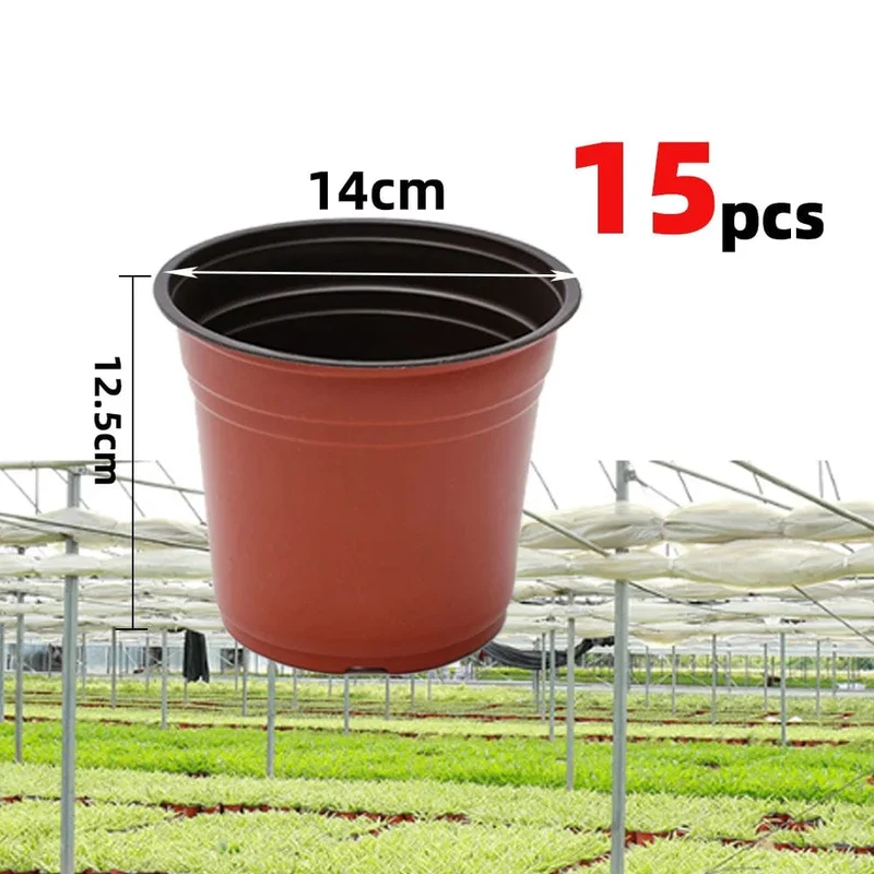 4 Größen Blumentopf Garten Kindergarten Samen Start Blumentöpfe Leichte Sukkulenten Sämling Tablett Blumen Gemüse Container Box