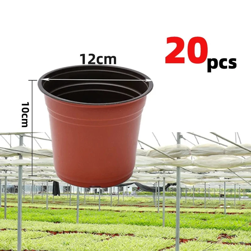 4 Größen Blumentopf Garten Kindergarten Samen Start Blumentöpfe Leichte Sukkulenten Sämling Tablett Blumen Gemüse Container Box