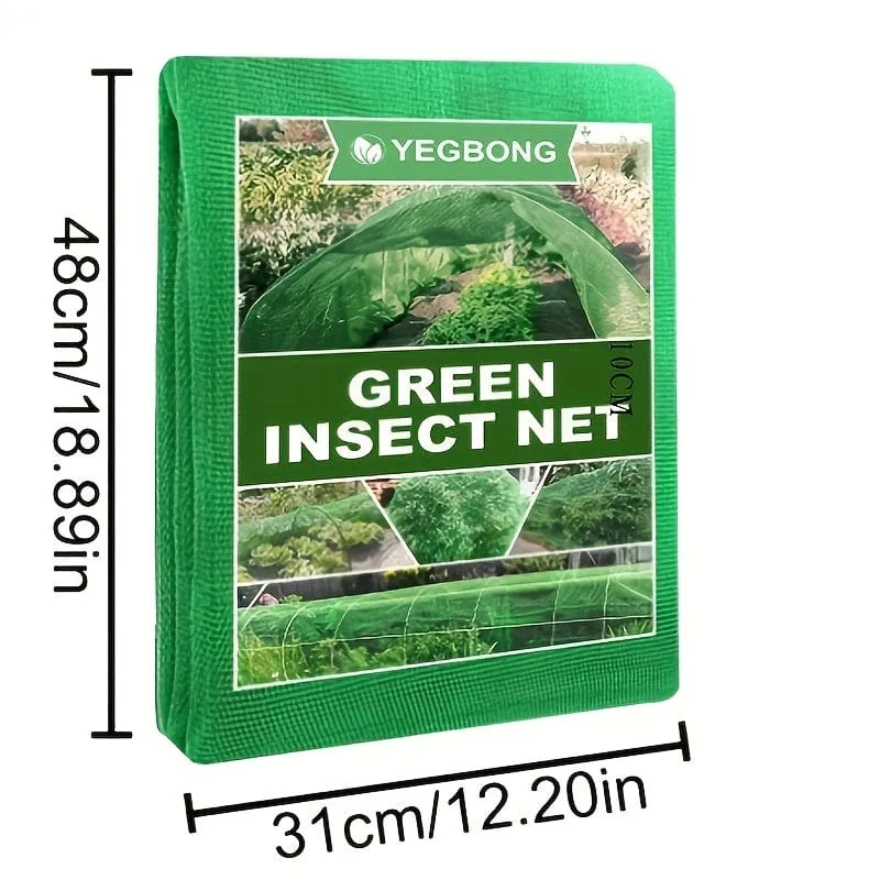 1 Packung, 2 x 5 m, Garten-Gemüse-Insekten-Vogelschutznetz, Gemüseschutz, feinmaschiges Moskitonetz, Ernte für Obstpflege, Abdeckung von PlantGarden