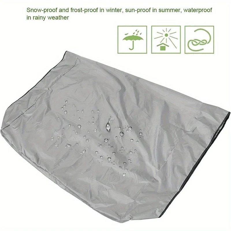 1 Stück Schaukelüberdachung, wasserdichte, staubdichte Outdoor-Schaukelüberdachung, universelle Ersatzüberdachung für Gartenschaukel, Terrassen-Hängematten-Dachabdeckung (grau)