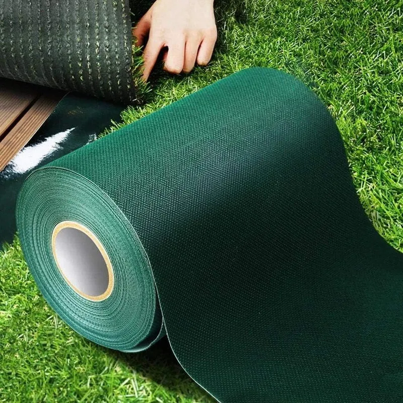 1 Rolle selbstklebendes Naht-Rasenband für Kunstrasen, Rasenband für Rasen, Teppichverbindung, Mattenvorleger