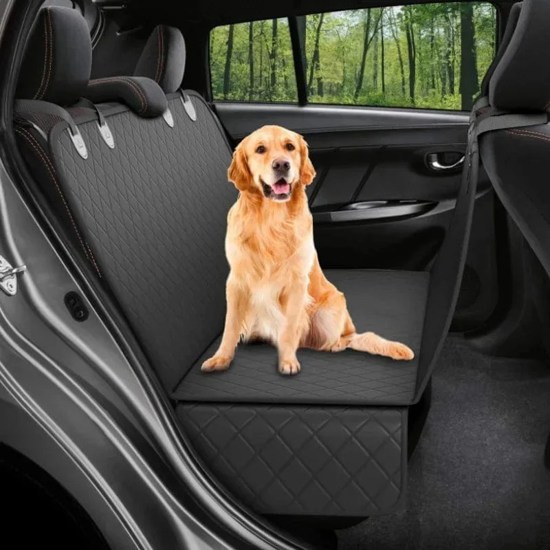 Hunde-Autositzbezug, 100 % wasserdicht, für Hundetransporter, Reisematte, Hängematte für kleine, mittelgroße und große Hunde, Sicherheitspolster für die Rückbank des Autos