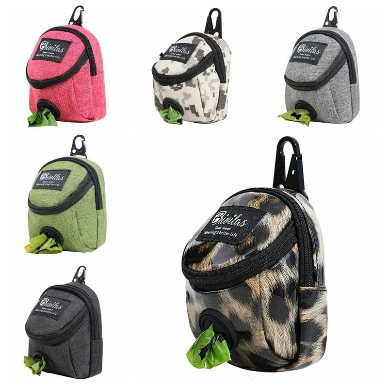 Tragbare Hundetrainings-Leckerli-Tasche für den Außenbereich, Haustier-Leckerli-Tasche für Hunde, Welpen-Snack-Belohnungs-Hüfttasche, Hundekotbeutel, Hundeträgertaschen