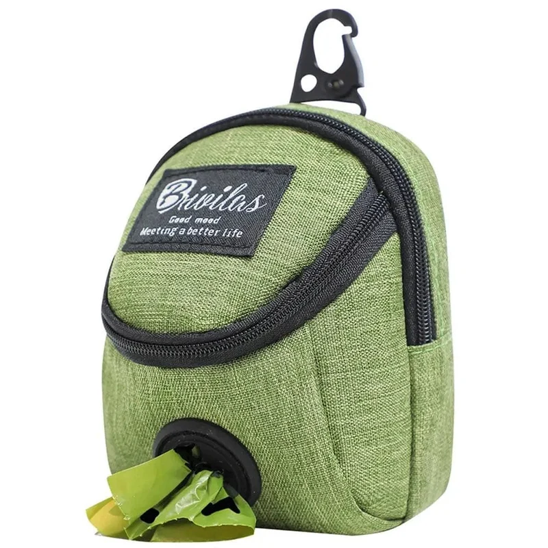 Tragbare Hundetrainings-Leckerli-Tasche für den Außenbereich, Haustier-Leckerli-Tasche für Hunde, Welpen-Snack-Belohnungs-Hüfttasche, Hundekotbeutel, Hundeträgertaschen