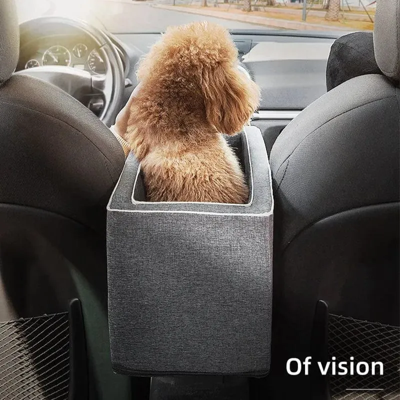 Car Central Hundeautositzbett, tragbare Hundetragetasche für kleine Hunde und Katzen, Sicherheitsreisetasche, Zubehör