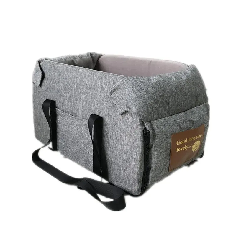 Hunde-Autositz, Bett, Auto, zentral, tragbar, Autositz, zentral, Sicherheit, Reise, Katze, Hundebett, Transport für Tasche, Chihuahua, Zubehör