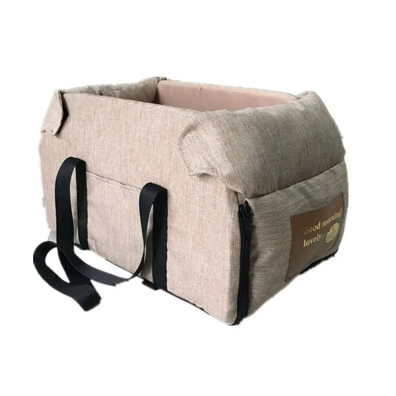 Hunde-Autositz, Bett, Auto, zentral, tragbar, Autositz, zentral, Sicherheit, Reise, Katze, Hundebett, Transport für Tasche, Chihuahua, Zubehör