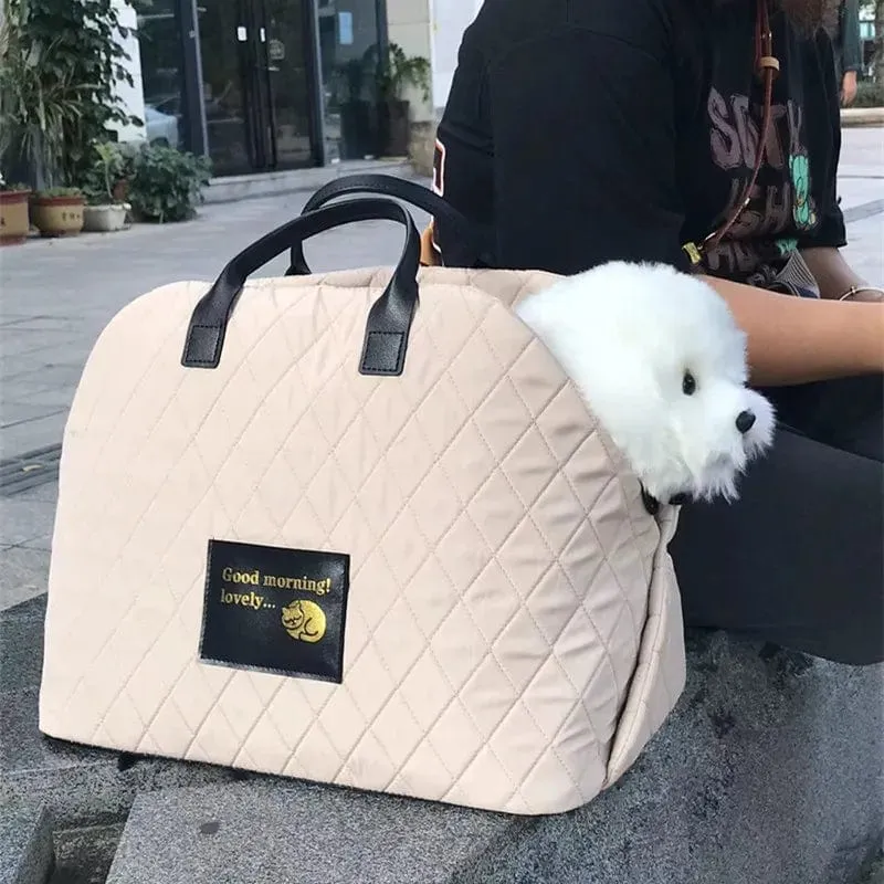 Tragbare warme Hundehütte, Hundetragetasche, Autositzkontrolle, rutschfeste Hundetrage, sicher, Welpen-/Katzen-/Haustierbett, Chihuahua-Haustierprodukte