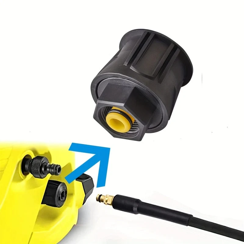Rüsten Sie Ihren Hochdruckreiniger mit einem 1-teiligen Hochdruck-Schnellmontageadapter auf – kompatibel mit Schläuchen der K2-K7-Serie und M22-14-mm-Innengewinde