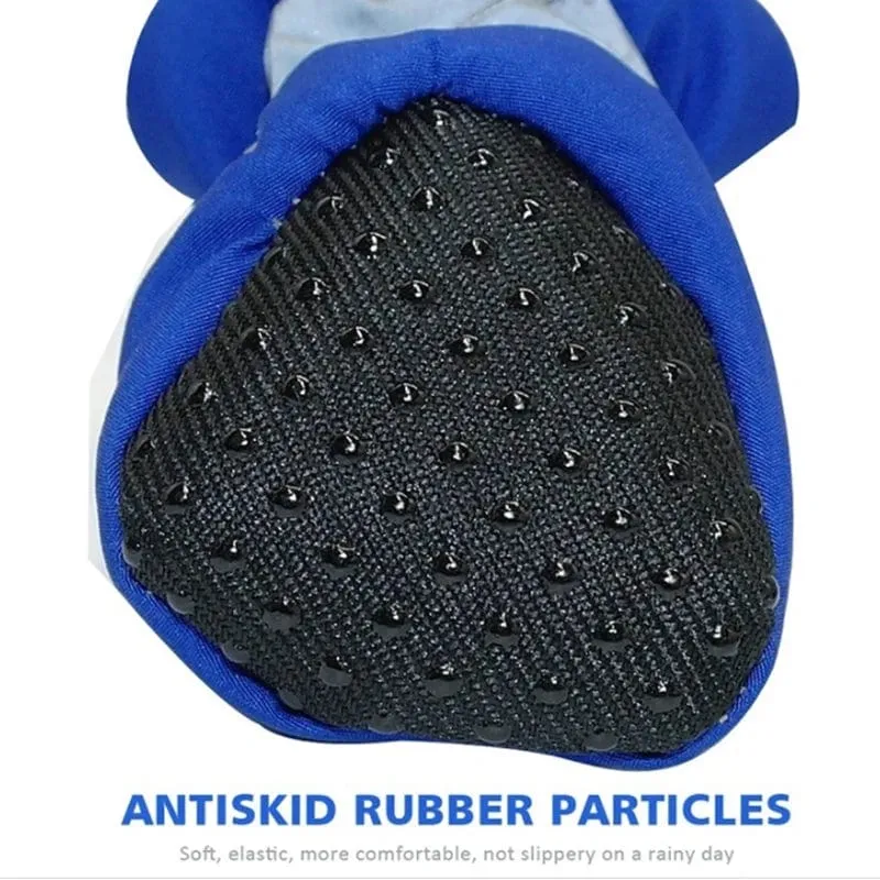 4 teile/satz Wasserdichte Haustier Hund Schuhe Anti-slip Regen Stiefel Schuhe für Kleine Katzen Hunde Welpen Hund Pet Booties pet Paw Zubehör