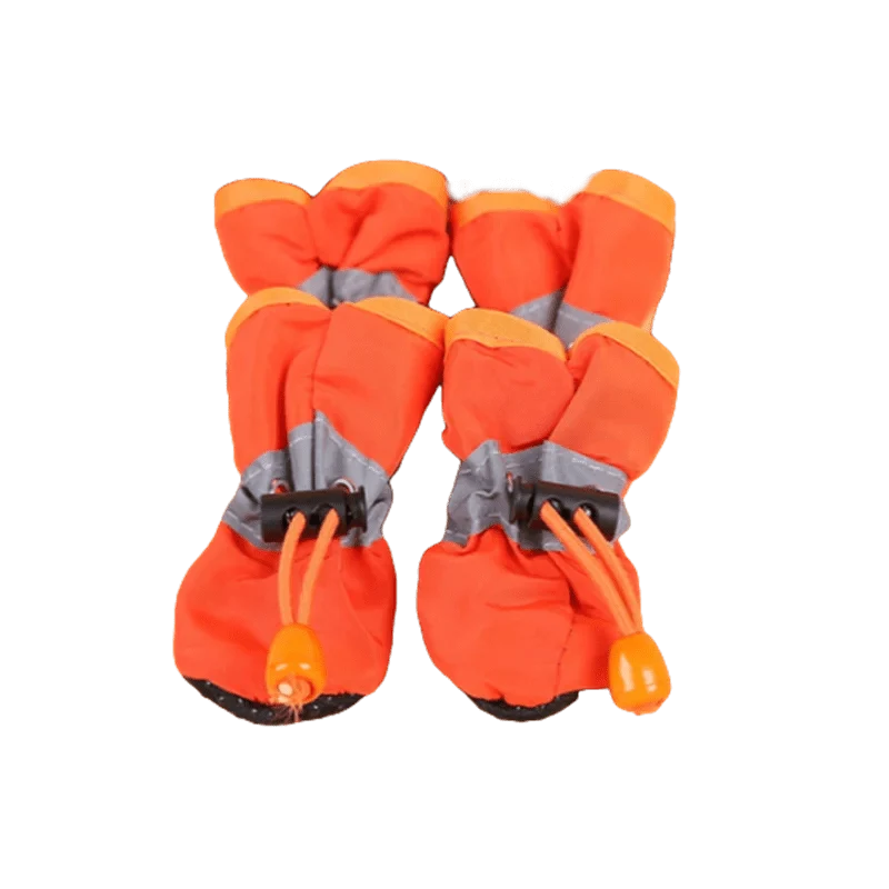 4 teile/satz Wasserdichte Haustier Hund Schuhe Anti-slip Regen Stiefel Schuhe für Kleine Katzen Hunde Welpen Hund Pet Booties pet Paw Zubehör