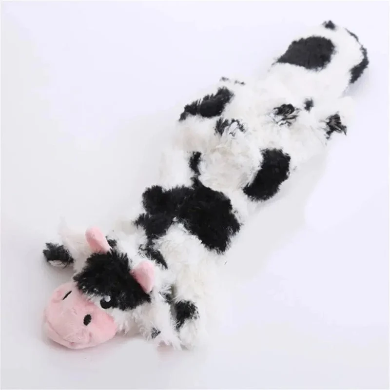 Hund Kauen Spielzeug Squeaker Quietschende Haustier Hund Plüsch Spielzeug Ohne Füllung Fuchs Pelz Spielzeug Für Kleine Medium Large Hund Haustiere liefert 1PC