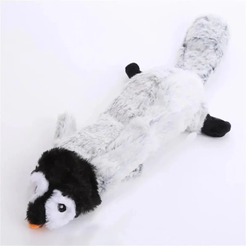 Hund Kauen Spielzeug Squeaker Quietschende Haustier Hund Plüsch Spielzeug Ohne Füllung Fuchs Pelz Spielzeug Für Kleine Medium Large Hund Haustiere liefert 1PC