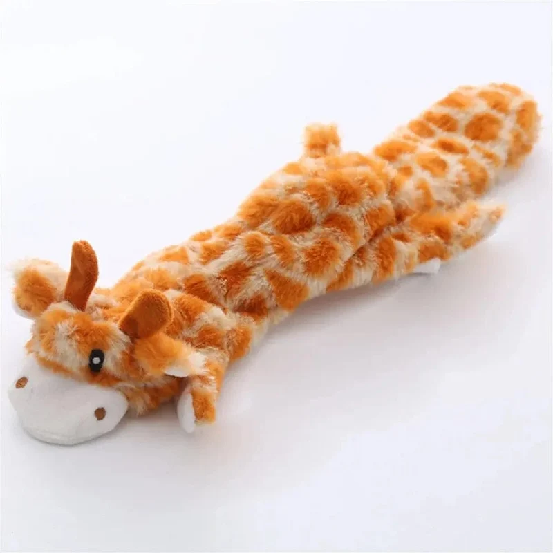 Hund Kauen Spielzeug Squeaker Quietschende Haustier Hund Plüsch Spielzeug Ohne Füllung Fuchs Pelz Spielzeug Für Kleine Medium Large Hund Haustiere liefert 1PC