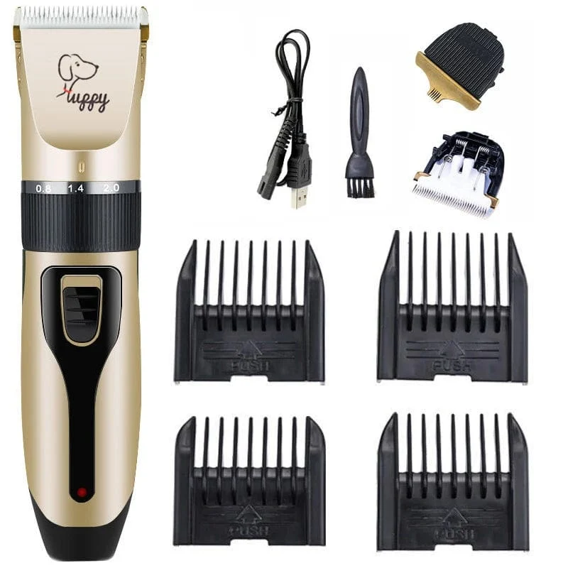 Hundeschermaschine, Hundehaarschneidemaschine, Fellpflege (Haustier/Katze/Hund/Kaninchen), Haarschnitt-Trimmer, Rasierer-Set, Haustiere, kabellos, wiederaufladbar, professionell