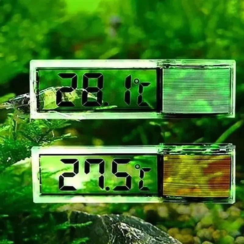 1 stücke Aquarium Thermometer Elektronische LCD Digital Aquarium Temperatur Messung Aquarium Temp Meter Aquarium Zubehör