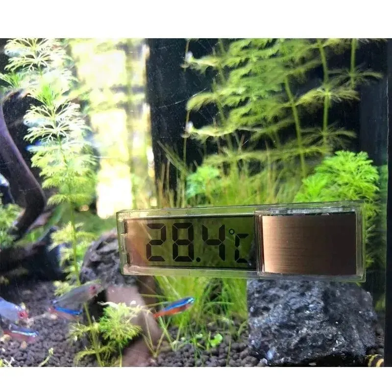 1 stücke Aquarium Thermometer Elektronische LCD Digital Aquarium Temperatur Messung Aquarium Temp Meter Aquarium Zubehör