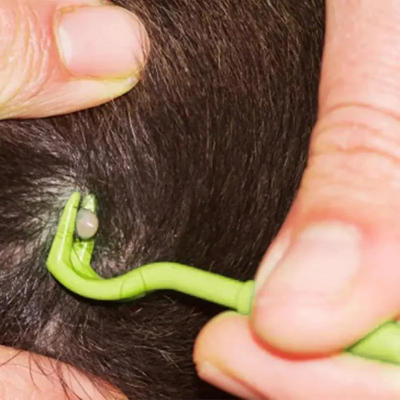 HOT 3 STÜCKE Haustier Flohentfernungswerkzeug Kratzhakenentferner Haustier Katze Hund Pflegebedarf Zeckenpicker Flohentfernungswerkzeug Haustierkamm