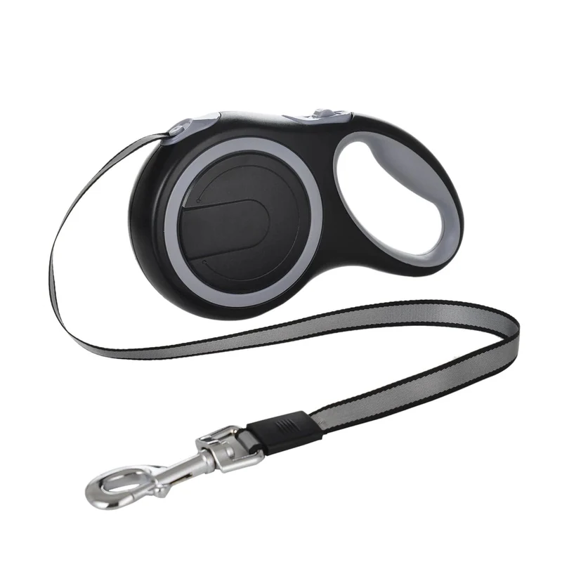 3 m 5 m 8 m 50 kg Hundeleine, einziehbares Roulette-Halsband für kleine große Hunde, Zubehör, verstellbar, langlebig, zum Spazierengehen, Wandern, Bulldoggenseil
