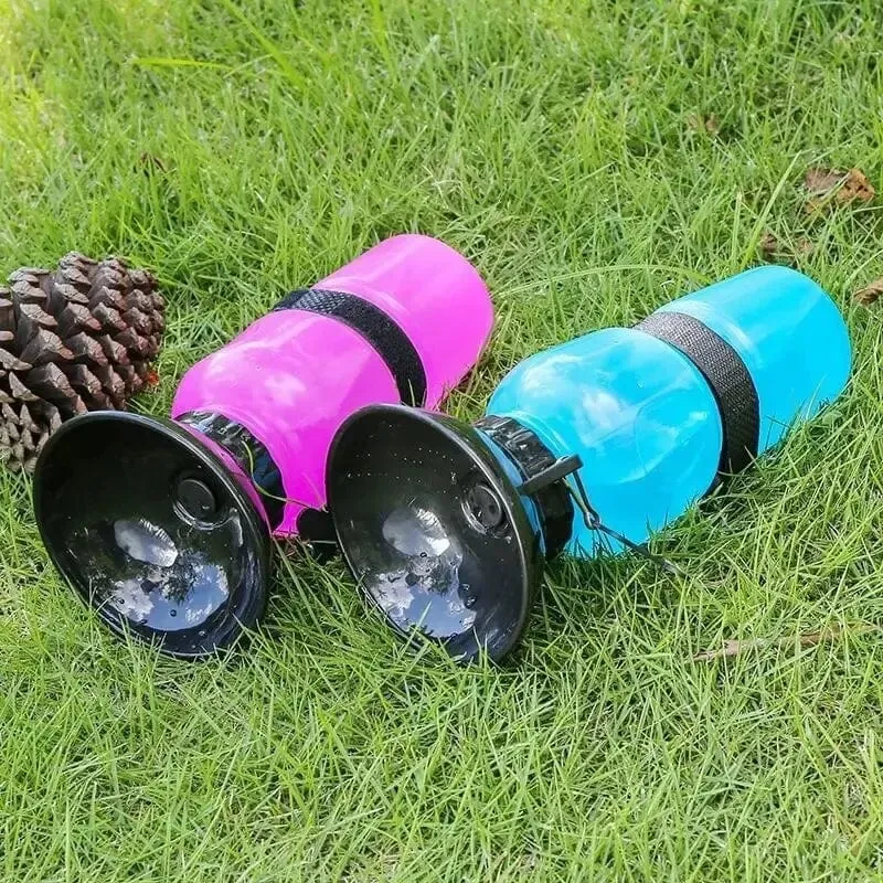 Hundewasserflasche, Auslaufsichere Hundewasserflasche, Tragbare Wasserflasche, Hundetrinkbecher, Katzenwasser-Fütterungszubehör
