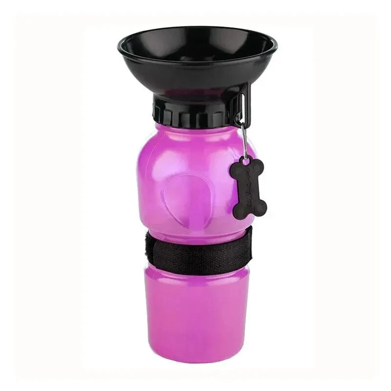 Hundewasserflasche, Auslaufsichere Hundewasserflasche, Tragbare Wasserflasche, Hundetrinkbecher, Katzenwasser-Fütterungszubehör