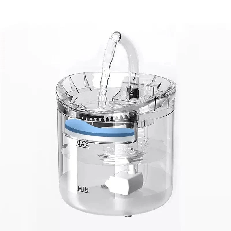 Wasserspender für Haustiere, automatische Zirkulation, intelligente, konstante Temperatur, elektrischer Stummschalt-Wasserspender, Zubehör für Heimtierbedarf