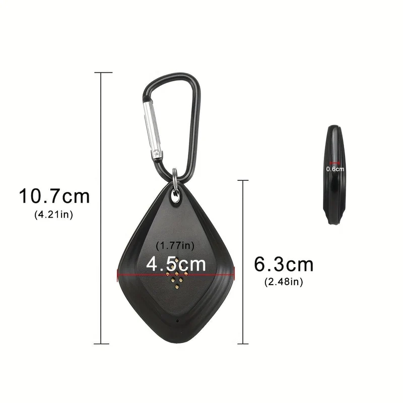 Insektenschutzmittel für den Außenbereich, Ultraschall-Mückenschutz, elektronischer Mückenschutz, tragbarer USB-wiederaufladbarer tragbarer Mückenvernichter, Outdoor-Camping, Picknick, Zuhause, Anti-Ratten, Mücken, Bettwanzen.