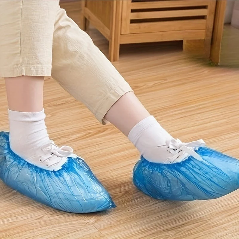 100 Stück/Packung Einweg-Schuhüberzüge, Reinigungs- und Hygieneartikel, Reise-Hotel-Schuhüberzüge