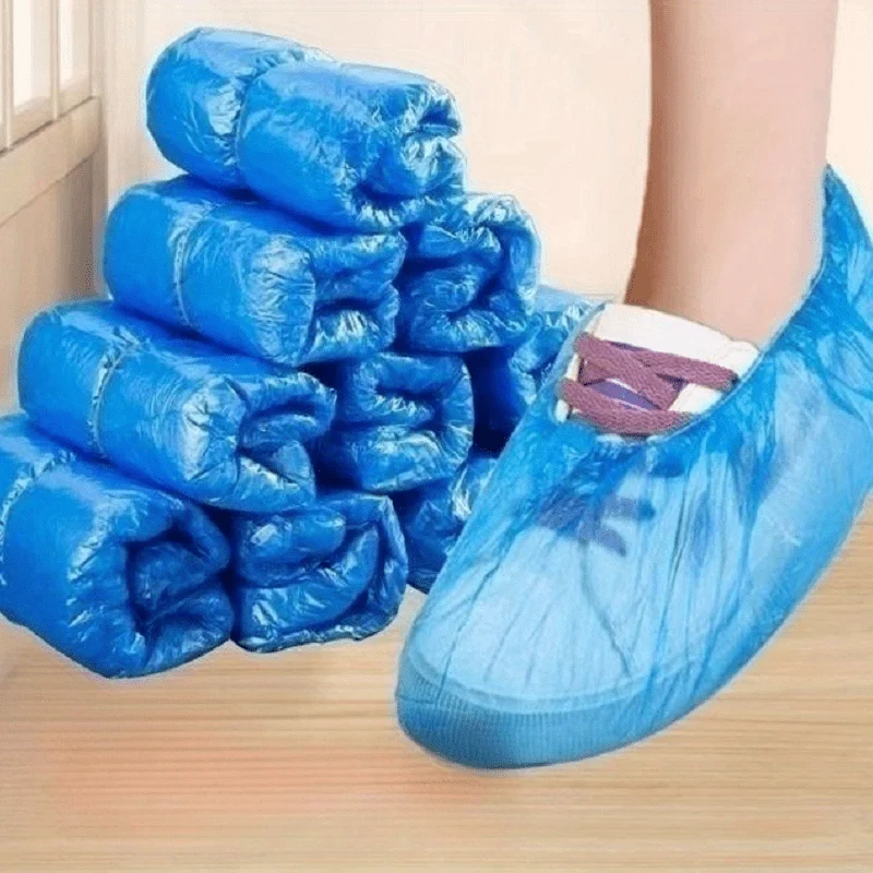 100 Stück/Packung Einweg-Schuhüberzüge, Reinigungs- und Hygieneartikel, Reise-Hotel-Schuhüberzüge