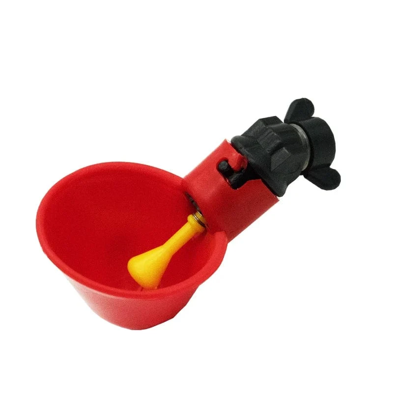 5/10 Stück Hühnerwachtel-Hängewassernäpfe Nippel-Trinknapf Vögel Wassernapf Trinknäpfe für den Hinterhof Automatisches Geflügel