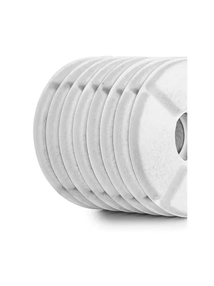 8 Pcs Kreis Coconut Shell Aktivkohle Harz Pet Smart Wasser Dispenser Filter Element