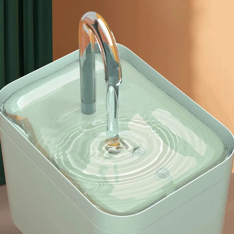 1.5 l Katzenwasserbrunnen, automatischer Filter, stumm, für Katzen, Hundetrinker, Umwälzfilter, Trinker für Katzen, Haustier-Wasserspender