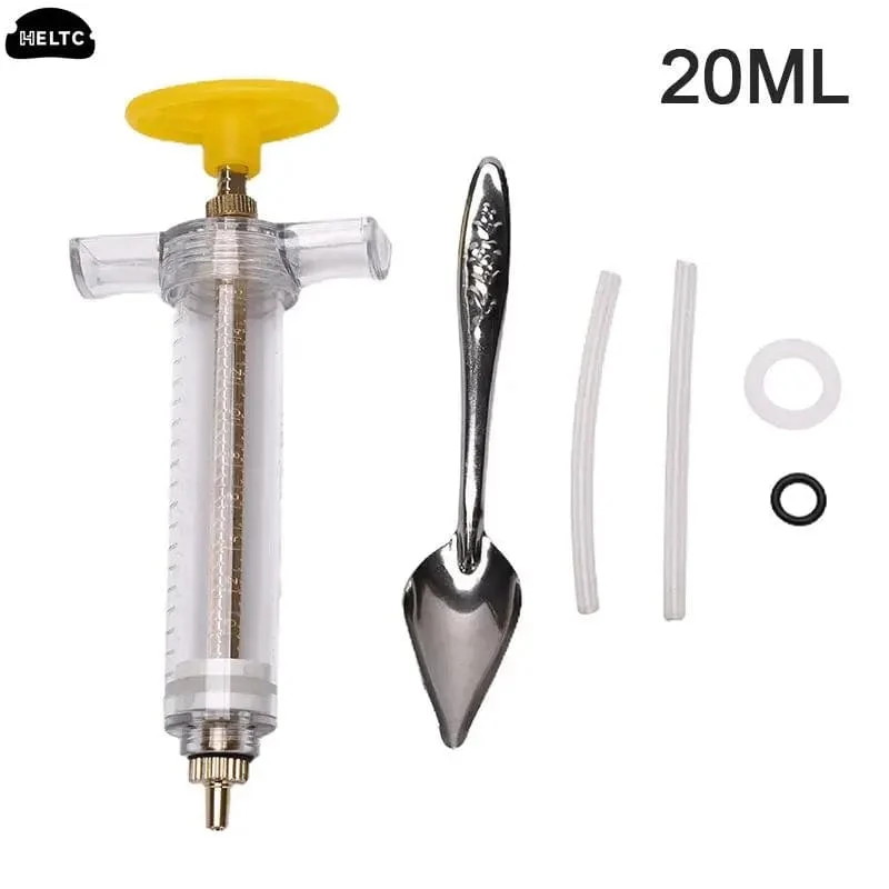 10ml 20ml 50ml Papageienfütterungsspritze Schlauch Papageien Vogelfutterspender Spritze Hochwertige Vogelfutterspender Balkon Spritze Schlauch Nadel