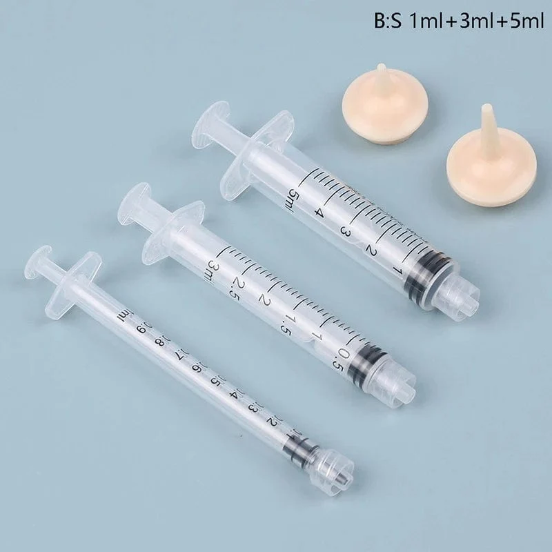 10ml 20ml 50ml Papageienfütterungsspritze Schlauch Papageien Vogelfutterspender Spritze Hochwertige Vogelfutterspender Balkon Spritze Schlauch Nadel